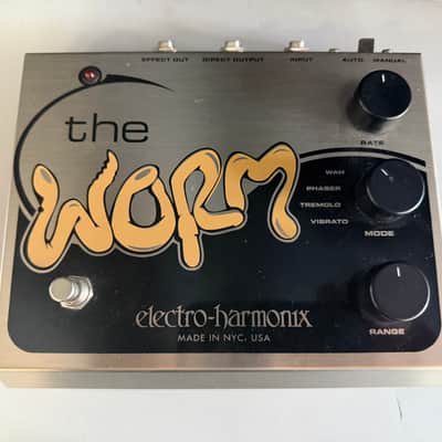 Electro-Harmonix The Worm Analog Wah / Phaser / Vibrato / Tremolo (Large Box) 2000s - Black/Metal image 4