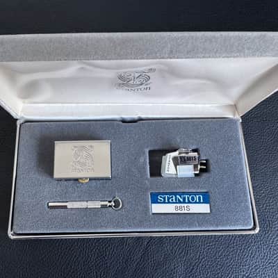 Stanton 881S MM Phono Cartridge with D81S retipped stylus and original box image 2