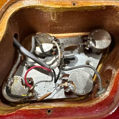 1977 Gibson Les Paul Deluxe Cherry Sunburst image 8