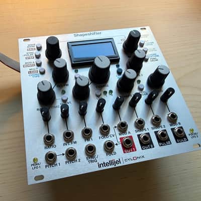 Intellijel Cylonix Shapeshifter Dual Wavetable VCO Eurorack Synth Module 2015 - Present - Silver image 3