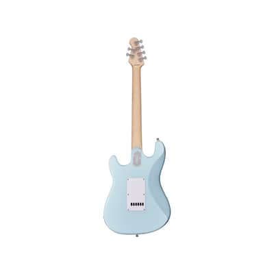 Sterling by Music Man Cutlass SSS Daphne Blue image 3