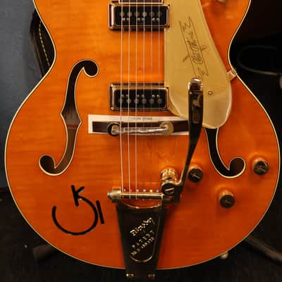 Gretsch G6120T-55 Vintage Select Edition '55 Chet Atkins, Vintage Orange Stain Lacquer image 2