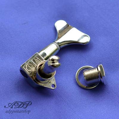HIPSHOT® MÉC. BASSE SOUS LICENCE ULTRALITE 1/2" CLOVER CÔTÉ AIGU CHROME - Foto 6
