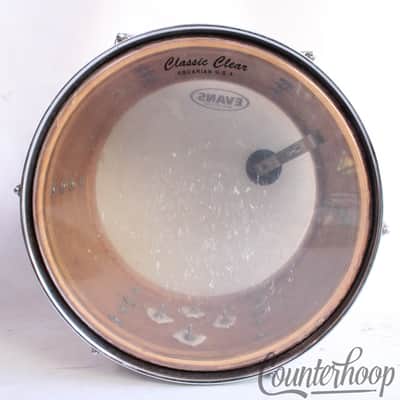 *Slingerland 12x8" Champagne Sparkle Tom Drum Vintage 60s 3ply African Mahogany* image 6