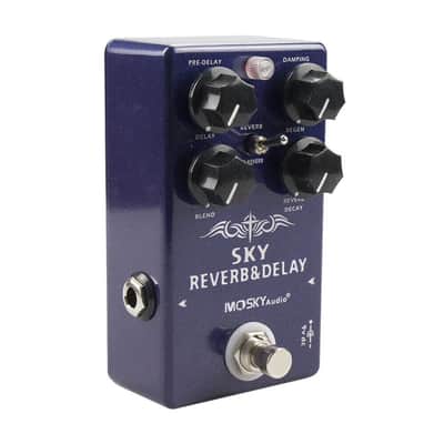 Mosky Audio Digital Delay & Reverb Guitar Effect Pedal 1300ms Delay (Price includes the import duty for US buyer) image 3