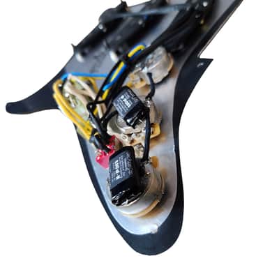Carparelli 9-Way Strat Wiring Mod – Fully Loaded Pickguard, Vintage Single Coils, CTS Pots image 8