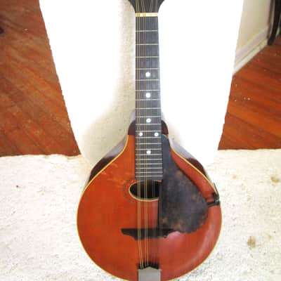 Gibson Style A Mandolin, 1916, Natural Finish, Case image 2