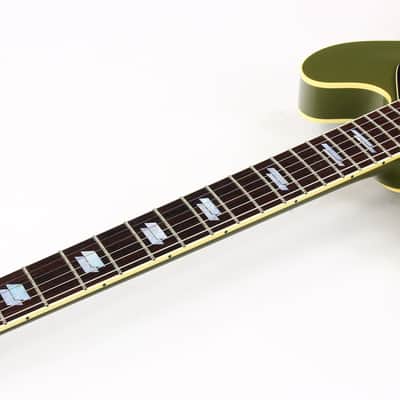 2024 Collings I-35 LC AGED Olive Drab Green | Throbak SLE-101 Plus MXV, Ameritage Case image 13