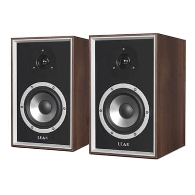 Leak: Sandwich 100 Bookshelf Speakers - Walnut / Pair image 1