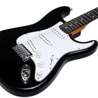 Jay Turser USA Guitar Double Cutaway Black JT-300-BK-A-U image 5