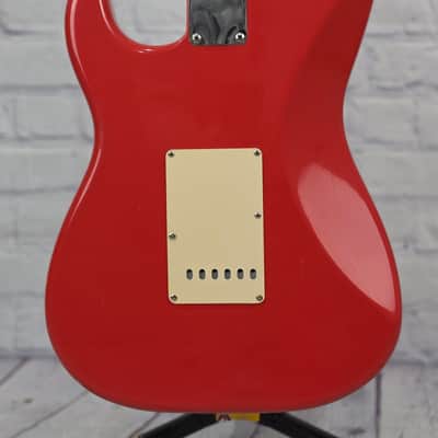 USED Fender Custom Shop 1956 Stratocaster Relic 6 String Electric Guitar Closet Classic Fiesta Red image 7