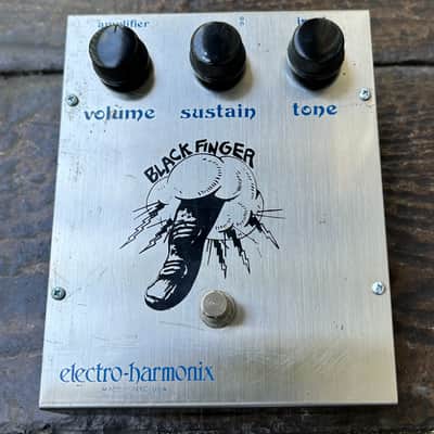 Electro-Harmonix Black Finger Compressor Silver 1977 - Silver image 10