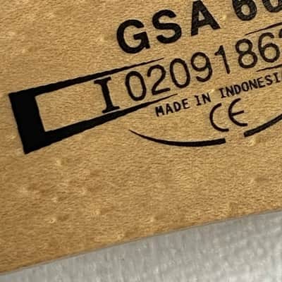 Ibanez IBANEZ GSA60 2002 - NECK & TUNERS ONLY, Maple image 9