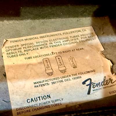 Fender Champ 1978 - Silver Panel image 12