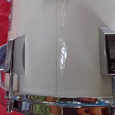 Rare 1990 Sonor Performer 14"x12" Tom - Late Poplar Edition (Made in Germany, White, Date Stamp 200) image 10