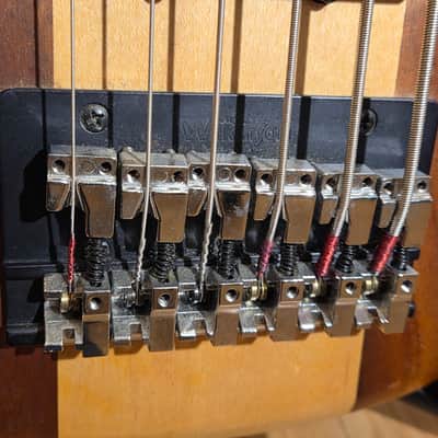 Carvin LB76 6-String Left-Handed Bass Koa & Maple w/ OHSC image 7