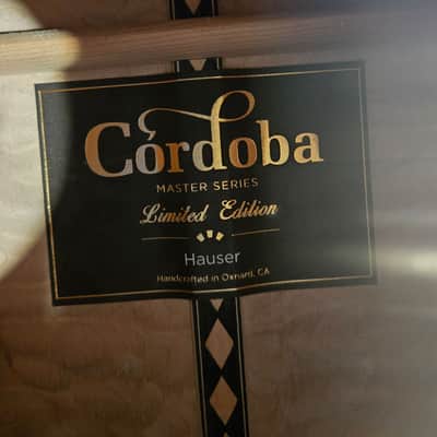 Cordoba MASTER SERIES LIMITED EDITION HAUSER 2010's  Polyurethane image 5
