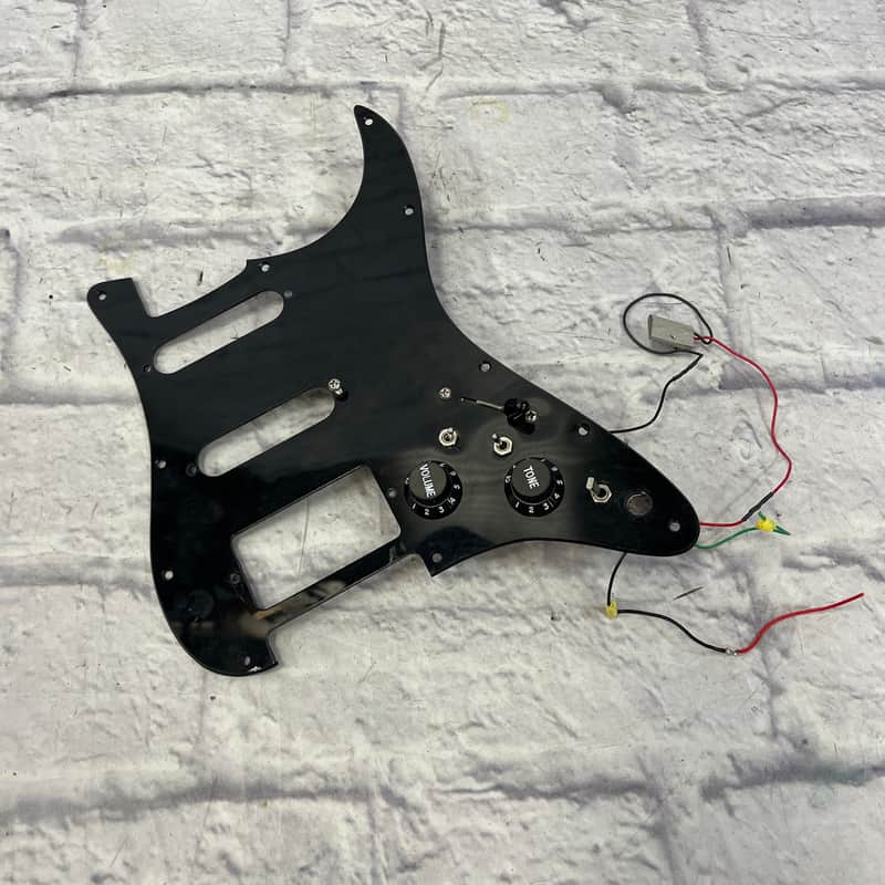 Unknown Strat Pickguard HSS w/ Pots & Switches image 1
