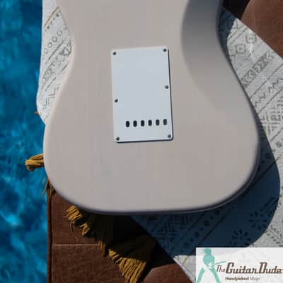 2020 Fender MIJ Hybrid '50s Stratocaster with Maple Fretboard 2018 - US Blonde - Pro Set Up w Perfect Frets/Action/Intonation! image 13
