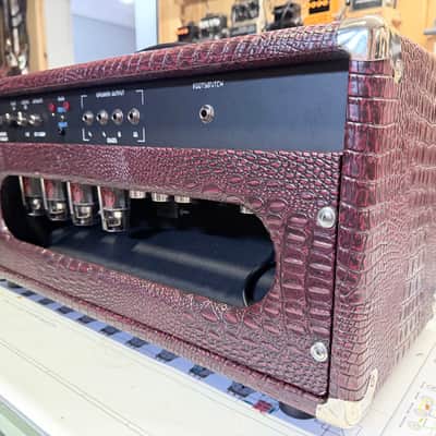 Amplified Nation Trem-Drive Deluxe 100W Head 2023 - Shiraz Croc image 7