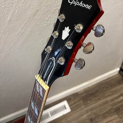 Epiphone Hummingbird PRO Acoustic Electric Dreadnought Guitar Cherry Sunburst image 7