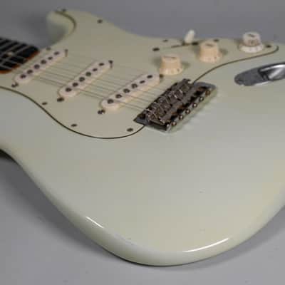 1959 Fender Stratocaster White Refin Vintage Electric Guitar w/HSC image 6