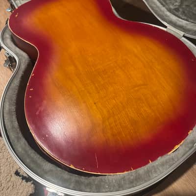 1951 Gibson L-4 F Hole Sunburst imagen 11