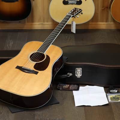 2024 Santa Cruz Vintage Artist Flamed Mahogany Dreadnought Acoustic Guitar Natural + OHSC image 1