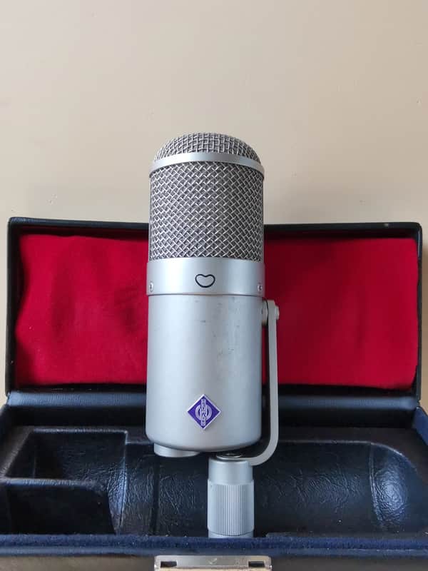 Neumann U 47 fet first serie Large Diaphragm Cardioid Condenser Microphone 1969 - 1986 - Nickel image 1