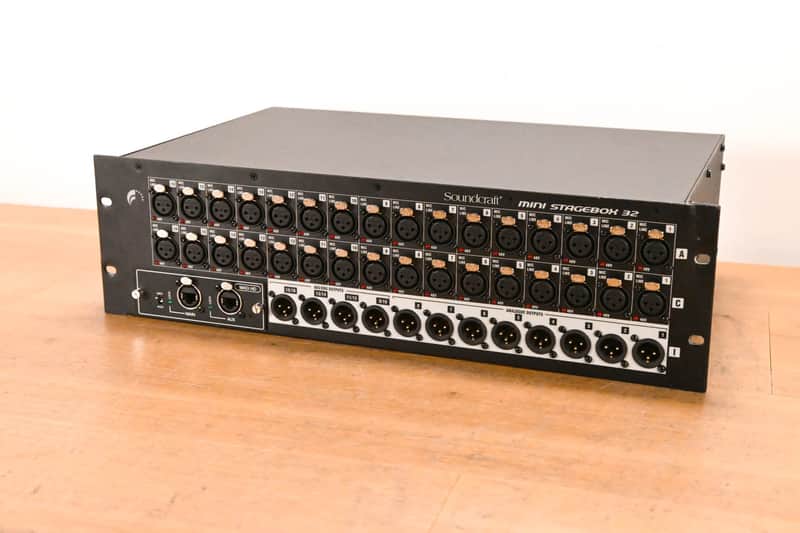 Soundcraft Mini Stagebox 32 Cat 5 32-Ch. Digital Stagebox with MADI Card CG010RY image 1