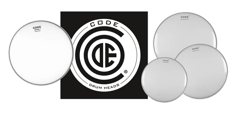 CODE Drumheads DNA Clear Set Fusion image 1
