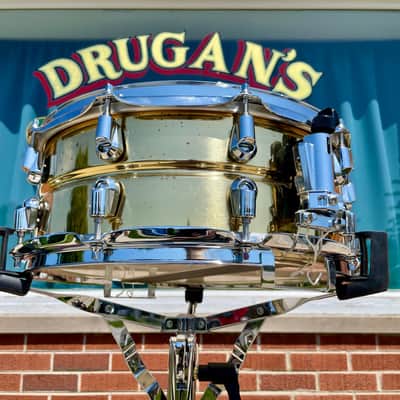 Yamaha SD-4455 Brass Shell 5.5x14 Snare Drum MIJ image 3