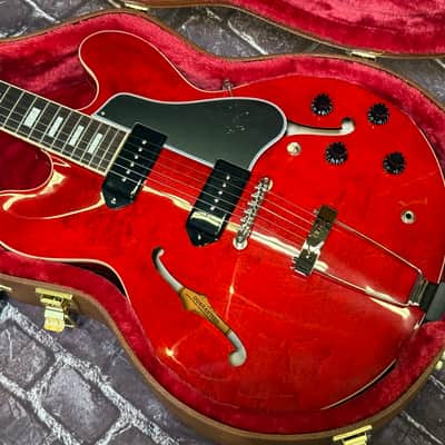 Gibson ES-330 P90 60s Cherry New Unplayed Auth Dlr 6lb 4oz #179 image 5