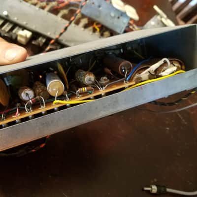 Hammond L-100 Series Organ Percussion Amp Silent Switches, Sliders Drawbars LOT!  H-AO-42-1 1961 No Tubes image 14