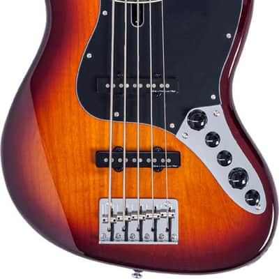 Sire Marcus Miller V7 New Gen 5-string Electric Bass Guitar - Tobacco Sunburst  Ebony Fingerboard image 1