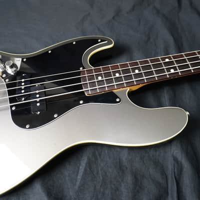 Fender Aerodyne Jazz Bass Dolphin Grey LH Left Handed Made in Japan, MIJ 2007-2010 image 8