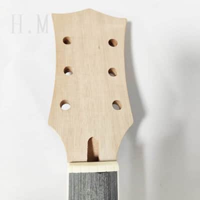 Mahogany Wood Guitar Neck, Rosewood Fingerboard 22 Frets, Bolt On image 6