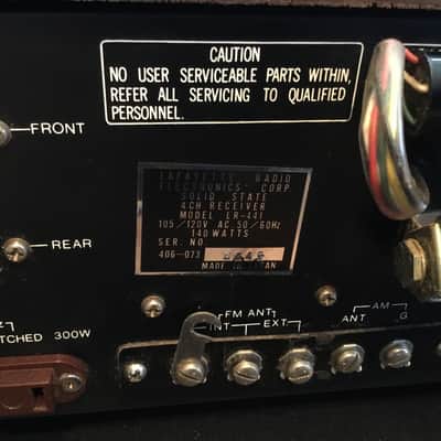 vintage Rare Lafayette LR-441 4 Channel Quadraphonic Receiver image 11