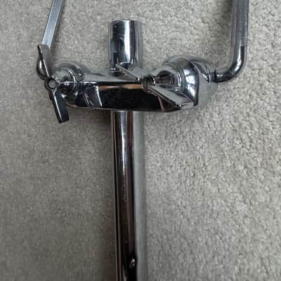 Premier Vintage Lokfast Double Tom Drum Holder Mount Post - two 5” L Arms - Chrome image 2