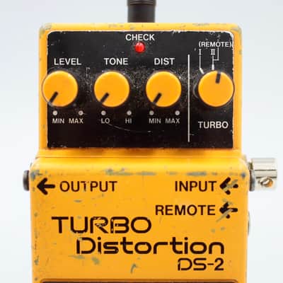 Boss DS-2 TURBO Distortion Germanium 1990 Made in Taiwan Guitar Effect Pedal AB53516 image 3