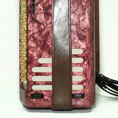 Rare Soldanella 5 Row Button Accordion, made in Switzerland, New Straps, Vintage Original Accordeone de Botones, Old Accordian Bajan, 2535 image 7