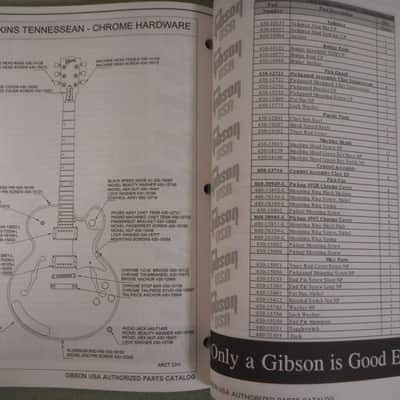 Gibson Authorized Dealer Parts Catalog 1997 image 4