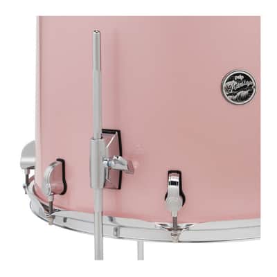 PDP Mainstage 5-Piece Complete Drum Kit with Hardware and Paiste 101 Cymbals (Pale Rose) image 6