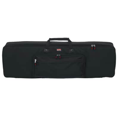 Gator Cases GKB-88-SLIM GKB Series Slim 88 Note Padded Keyboard Gig Bag image 1