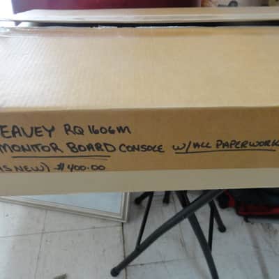 Peavey  RQ 1606M MONITOR MIXER  With Paperwork image 8