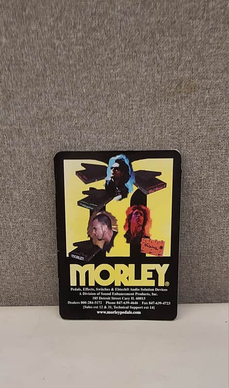 Vintage Morley / Ebtech Pedal Effects Promotional Brochure image 1