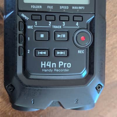 Zoom H4n PRO Digital Multitrack Recorder 2010s - All Black image 8