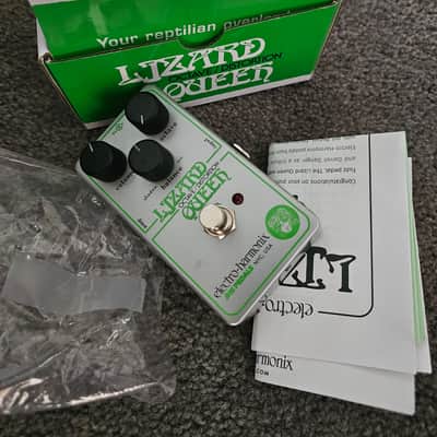 Electro-Harmonix / JHS Nano Lizard Queen Octave Fuzz 2023 - Present - Silver / Green image 4