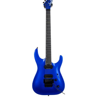 Jackson Pro Plus SRS Dinky DKA Indigo Blue electric guitar with TKL gigbag image 2