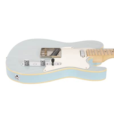 Used Fret King Country Squire Fluence Trans Blue image 4